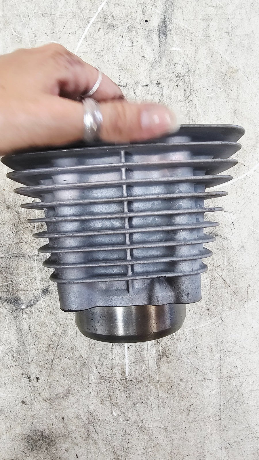 2001 Harley Davidson Sportster 883 Engine Motor Cylinders Jugs Piston top end