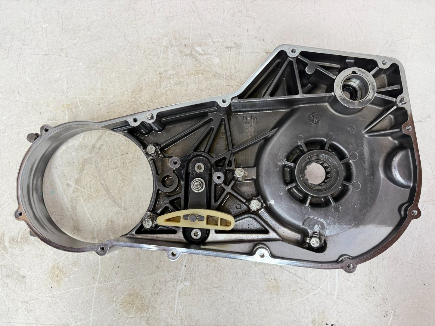 2003 HARLEY DYNA WIDE GLIDE Chrome OEM Inner Primary Clutch Cover Housing
