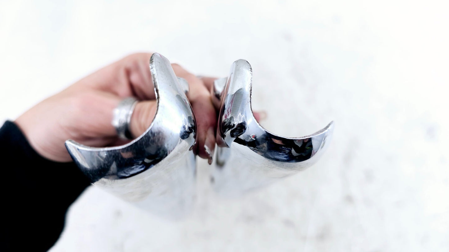 2002 HARLEY ELECTRA GLIDE Chrome Rear Fender Frame Strut Arm Covers