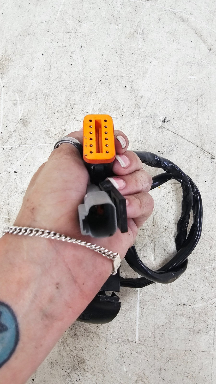 1996 HARLEY FLH ELECTRA GLIDE Left Controls Switch Housing Horn Turn Buttons