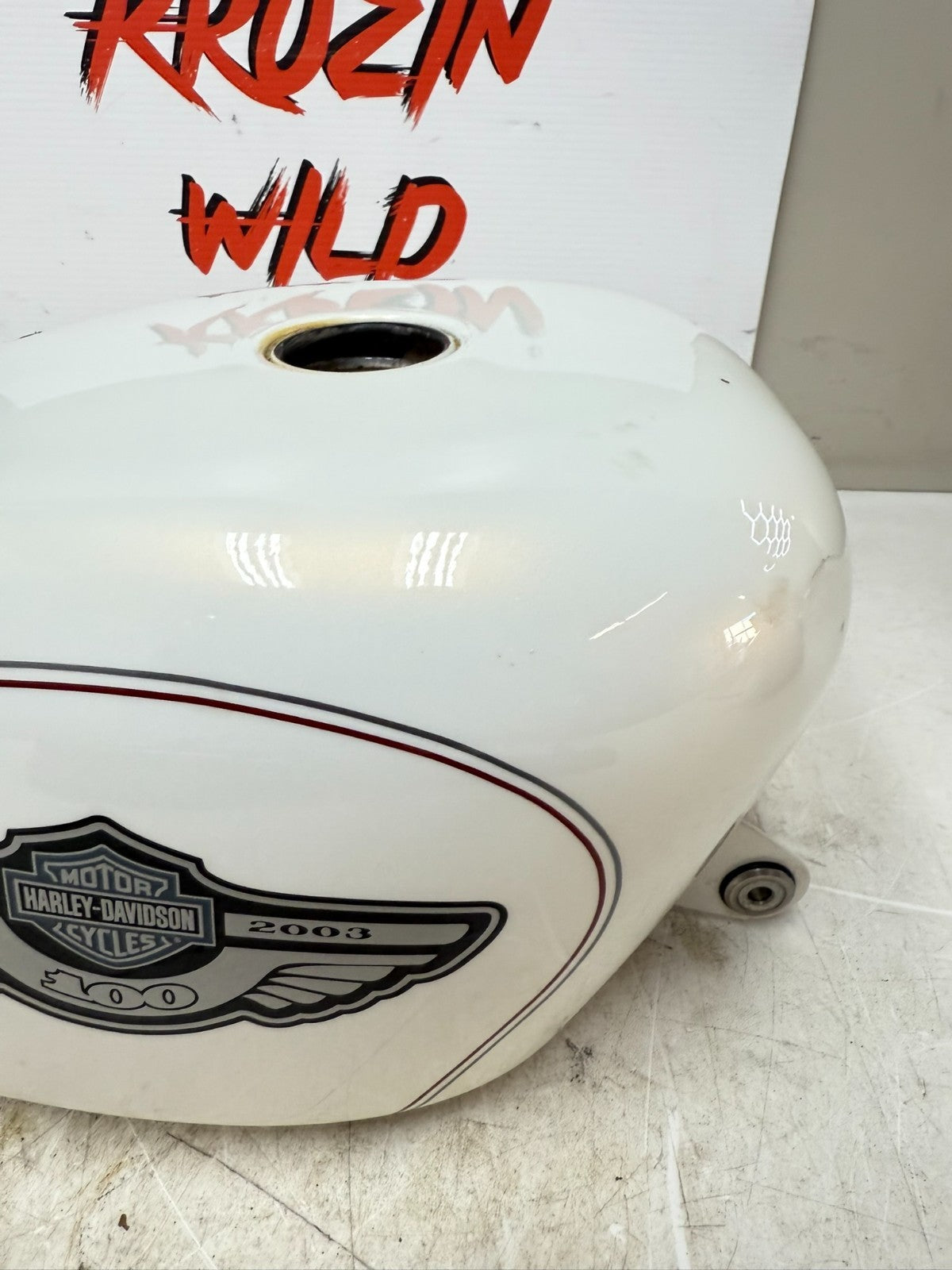 2003 Harley Davidson Sportster Gas Fuel Tank Reservior