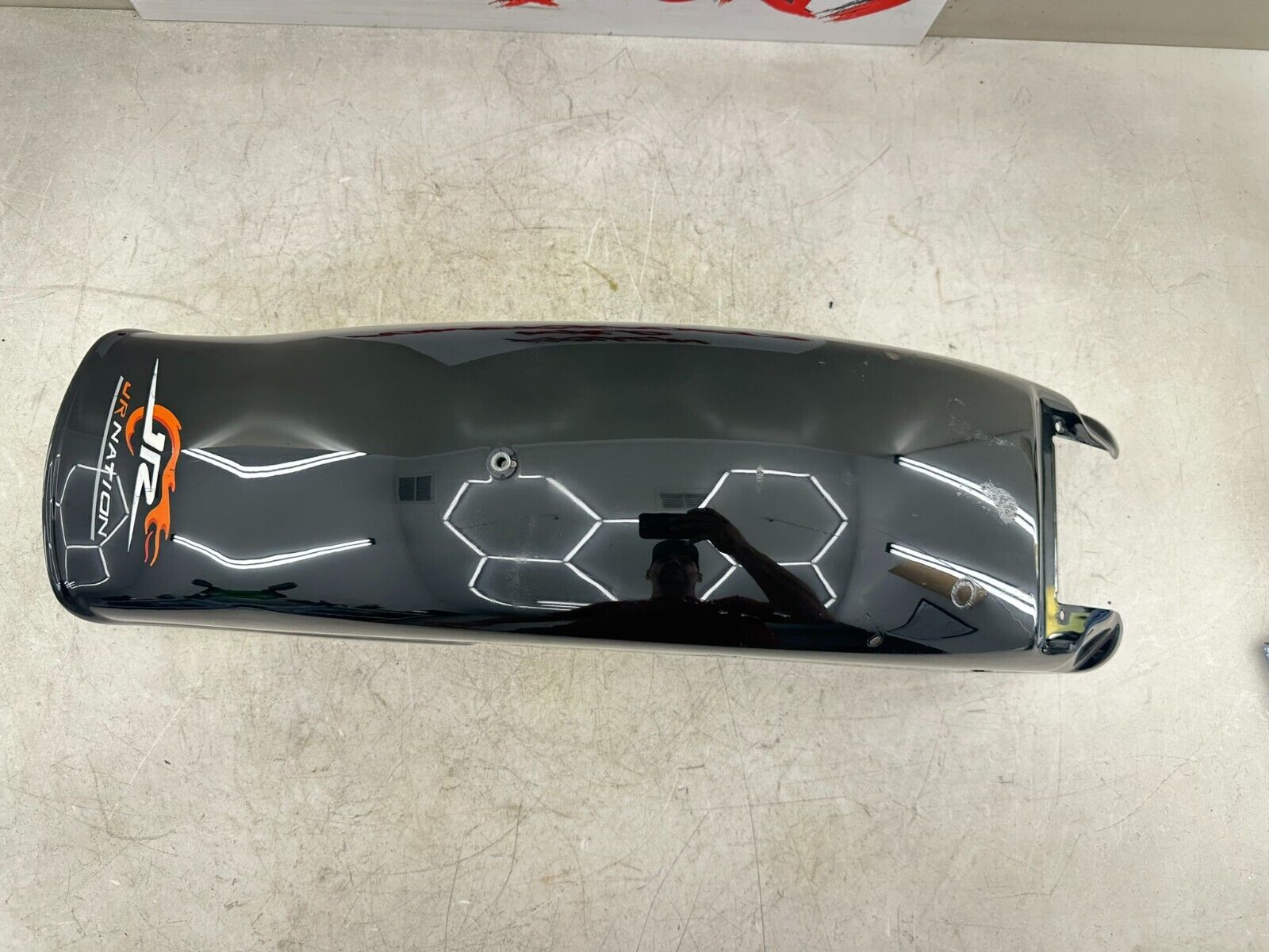 1999 HARLEY SOFTAIL OEM HD Genuine Bob Bobber Rear Fender Black Beautiful!!!