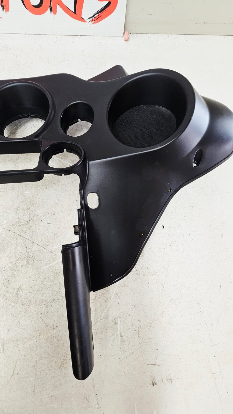 2003 HARLEY ELECTRA GLIDE Inner Batwing Fairing Cowl Black