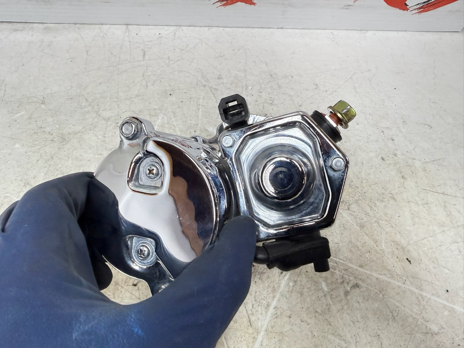1993 HARLEY DYNA Wide Glide Chrome 1.4Kw Engine Starter Motor