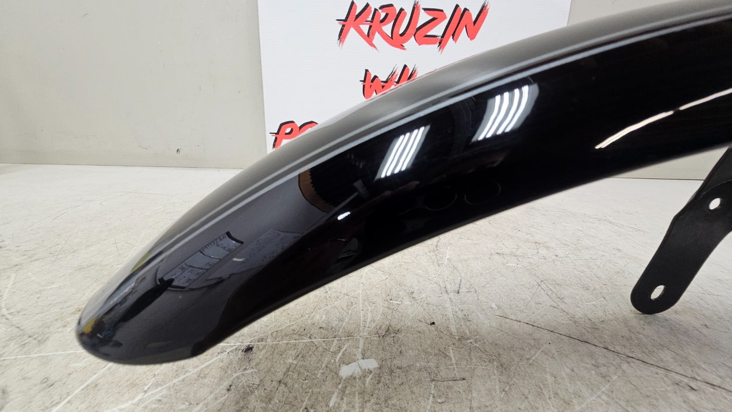 2000 HARLEY SOFTAIL DEUCE OEM HD Front Fender Black