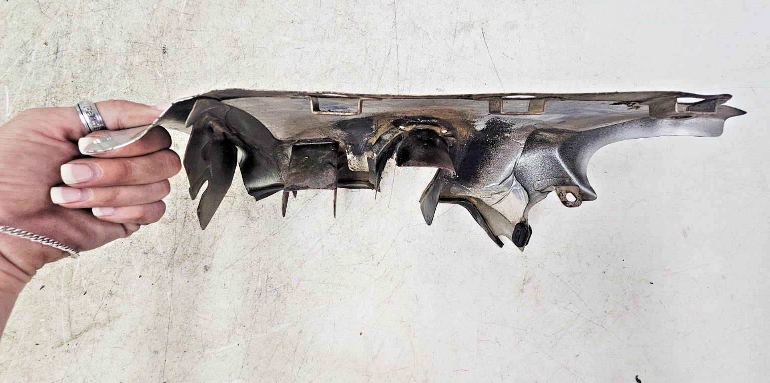 1995 HONDA GOLDWING GL1500 Lower Exhaust Cover Belly Fairing Panels