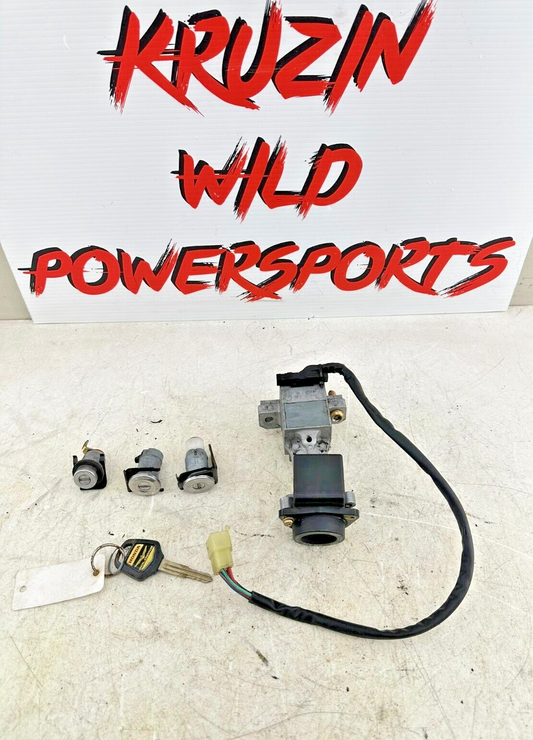 2004 Honda Goldwing GL1800 Ignition Gas Cap Trunk Lock Set W/ Key