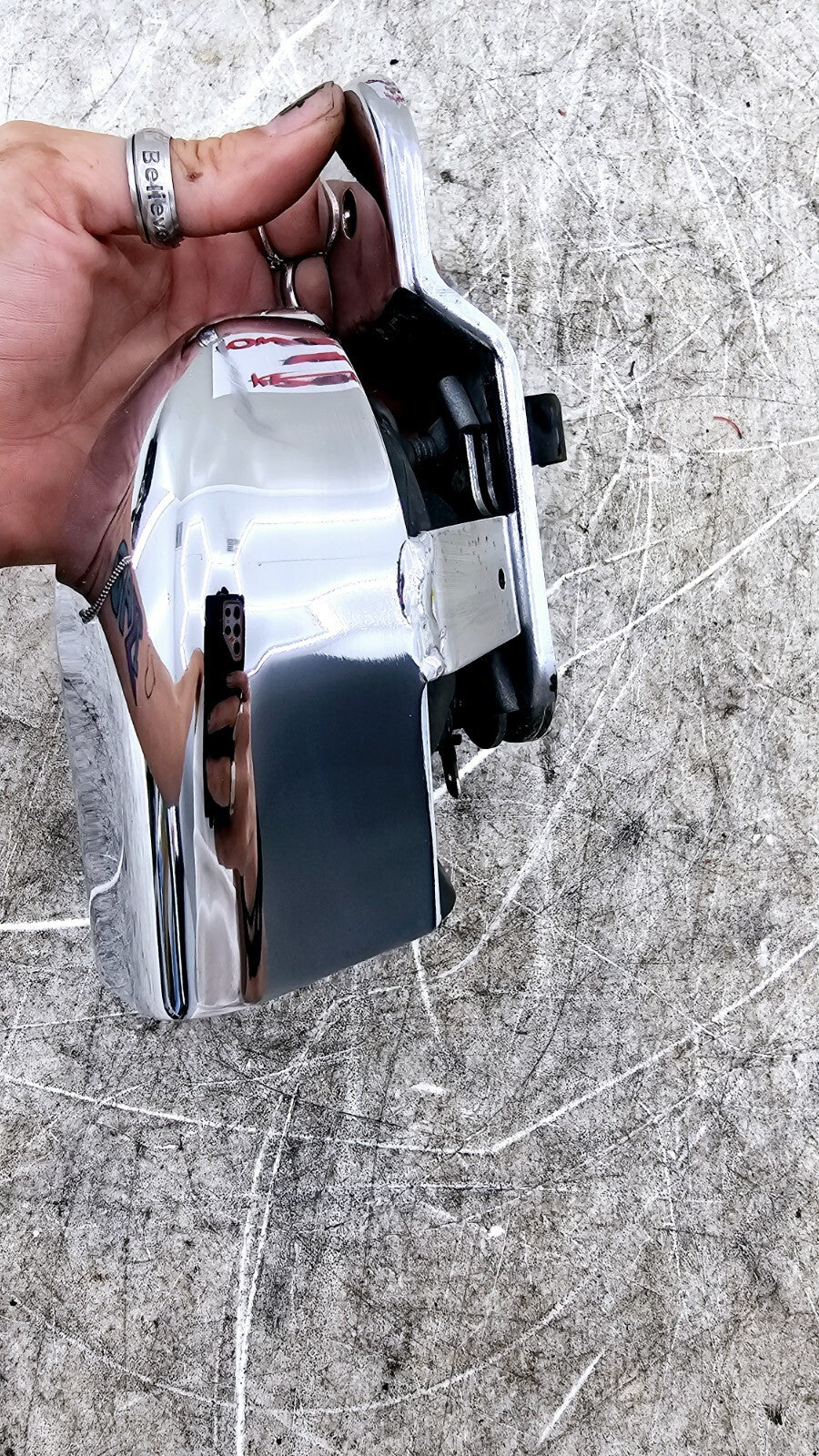 1994 HARLEY FLH ELECTRA GLIDE Horn + Chrome Cover