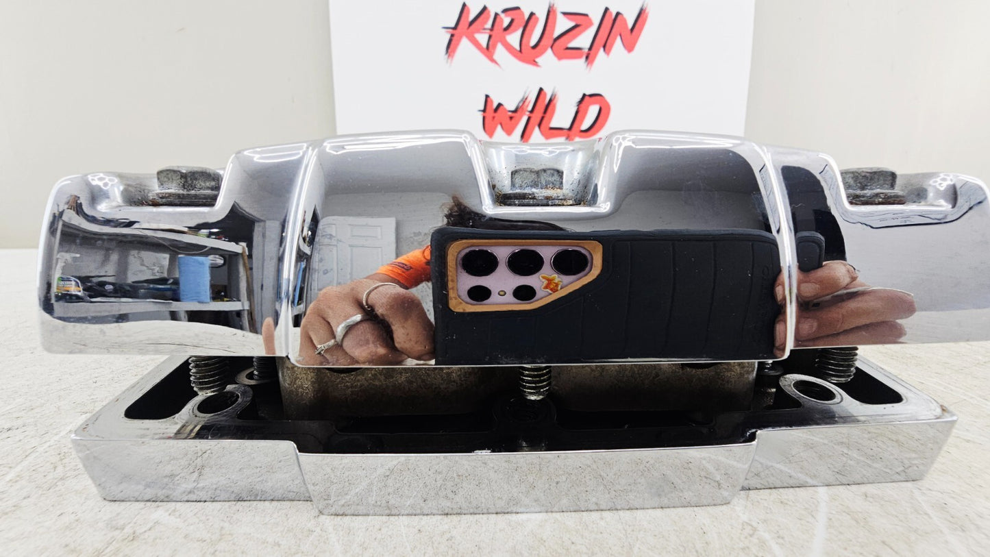 2000 HARLEY FLH ROADKING Chrome Cylinder Head Rocker Boxes 17593-99