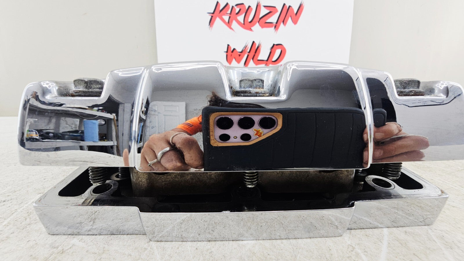 2000 HARLEY FLH ROADKING Chrome Cylinder Head Rocker Boxes 17593-99