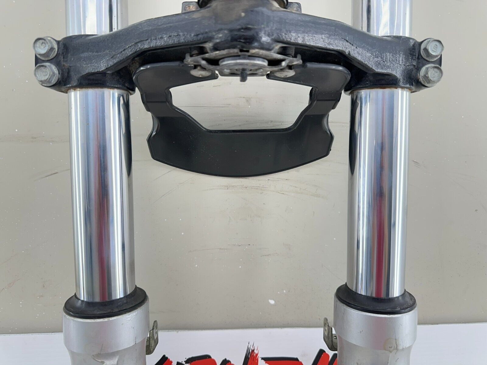 2004 Honda Goldwing GL1800 Forks Triple Top Clamp Front End W/ Axle