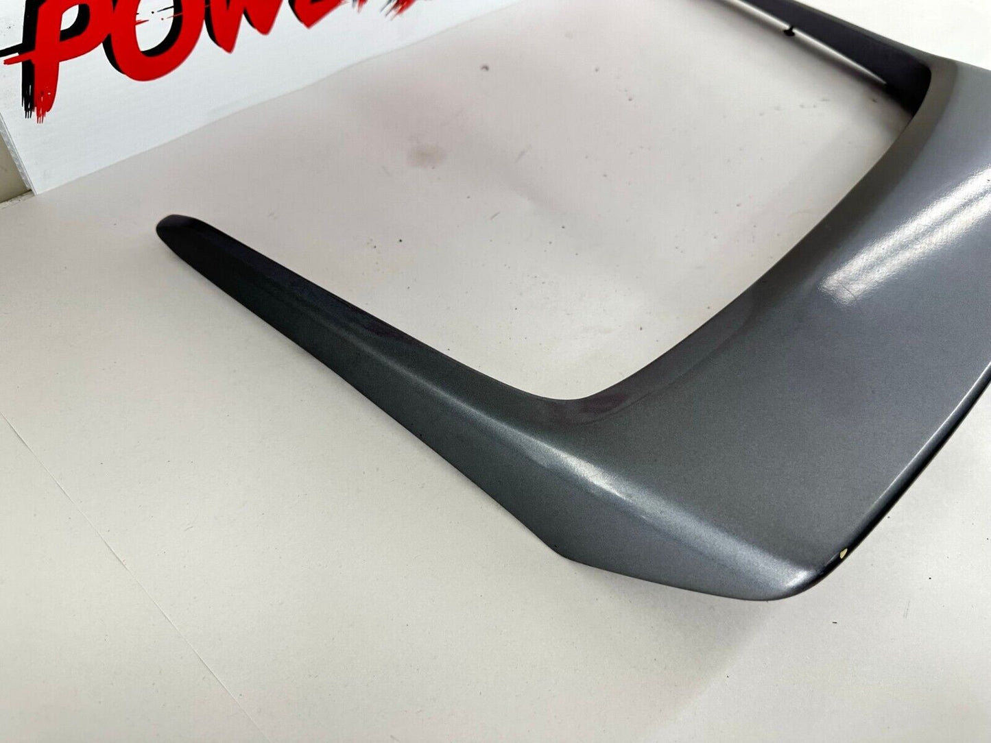 88-00 HONDA GOLDWING GL1500 Upper Trunk Lid Spoiler Gray