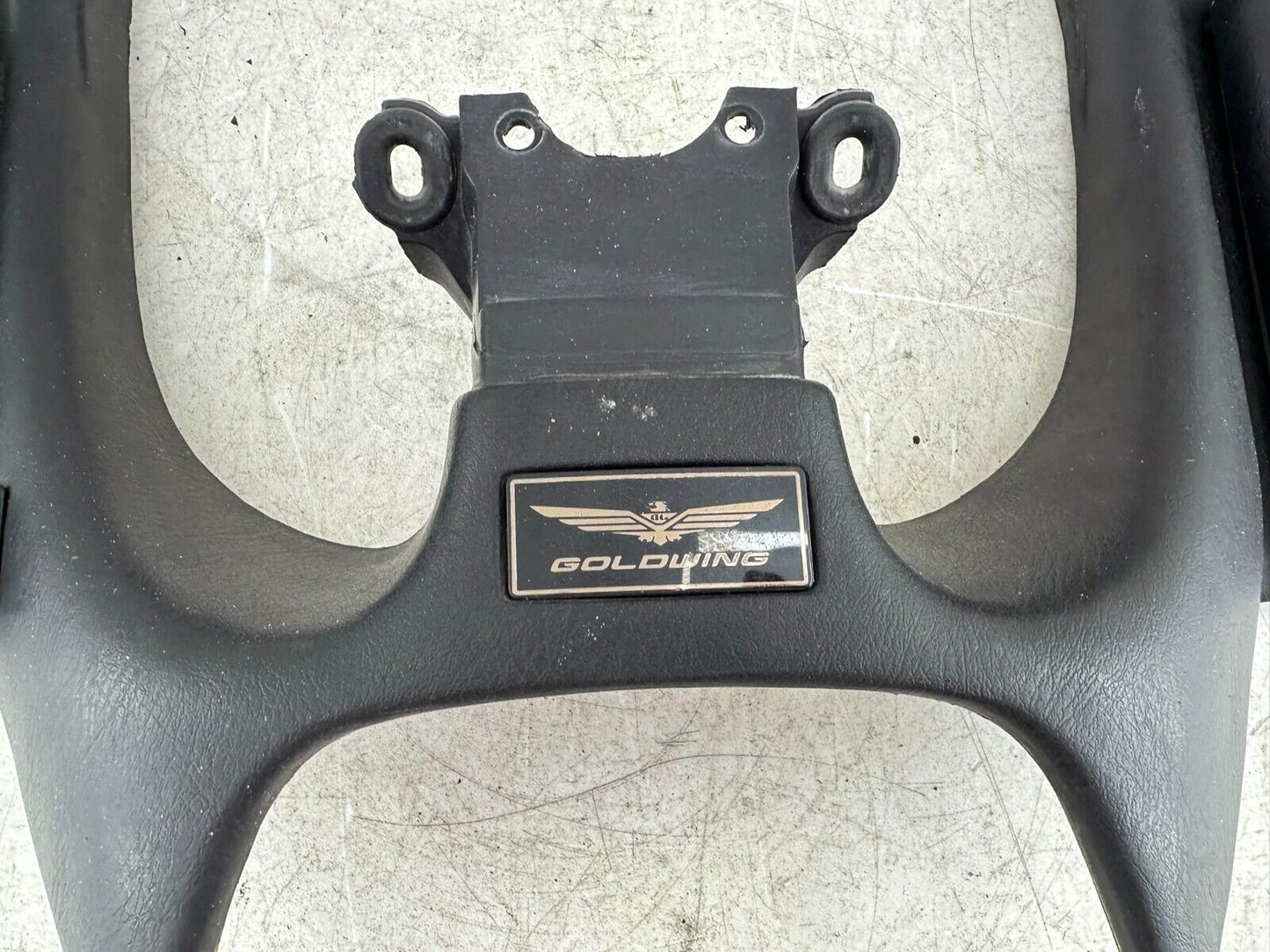 2004 Honda Goldwing GL1800 Black Upper Fairing Storage Pocket Radio Surround