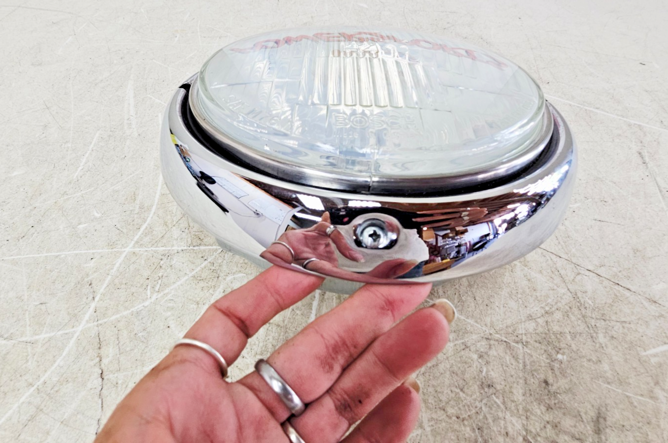 2003 HARLEY ELECTRA GLIDE Headlight Head Light Lamp Housing