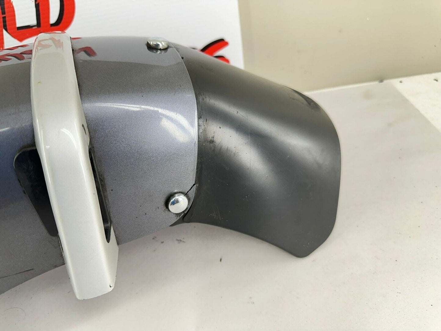 88-00 HONDA GOLDWING GL1500 Front Fender Gray Both Sections