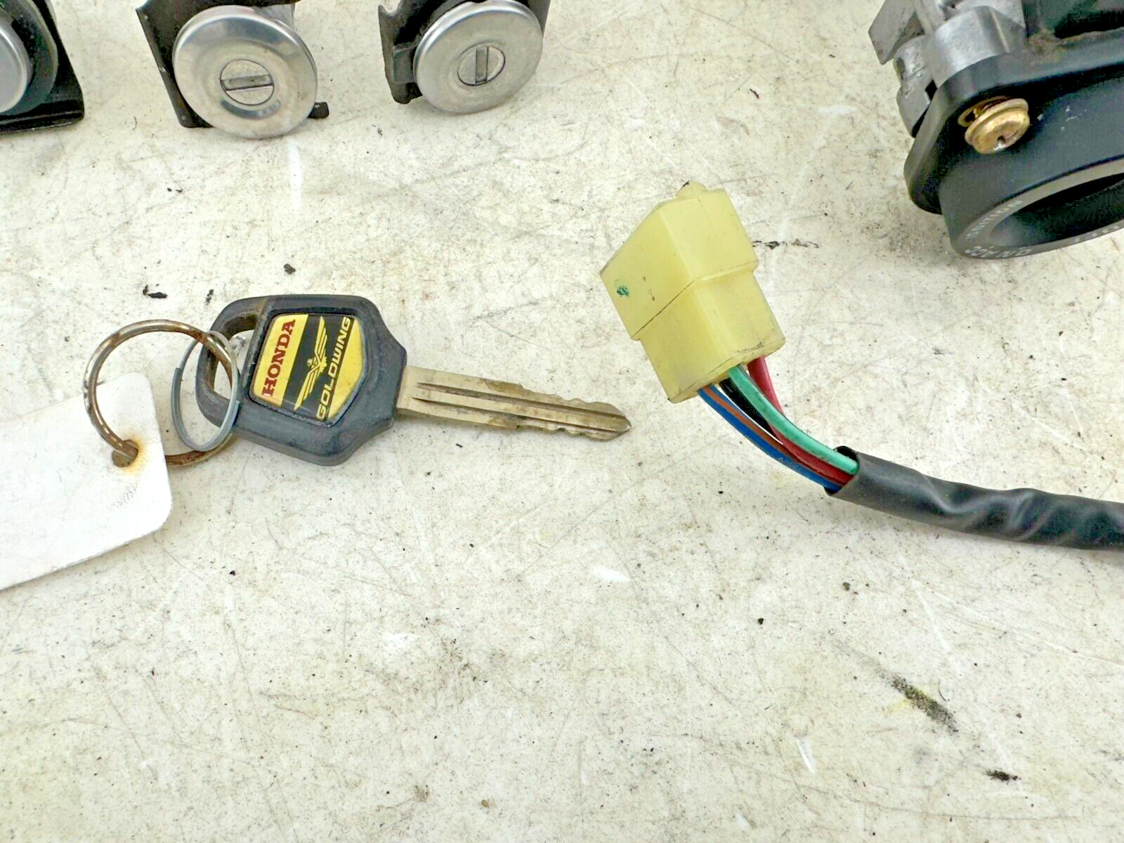 2004 Honda Goldwing GL1800 Ignition Gas Cap Trunk Lock Set W/ Key