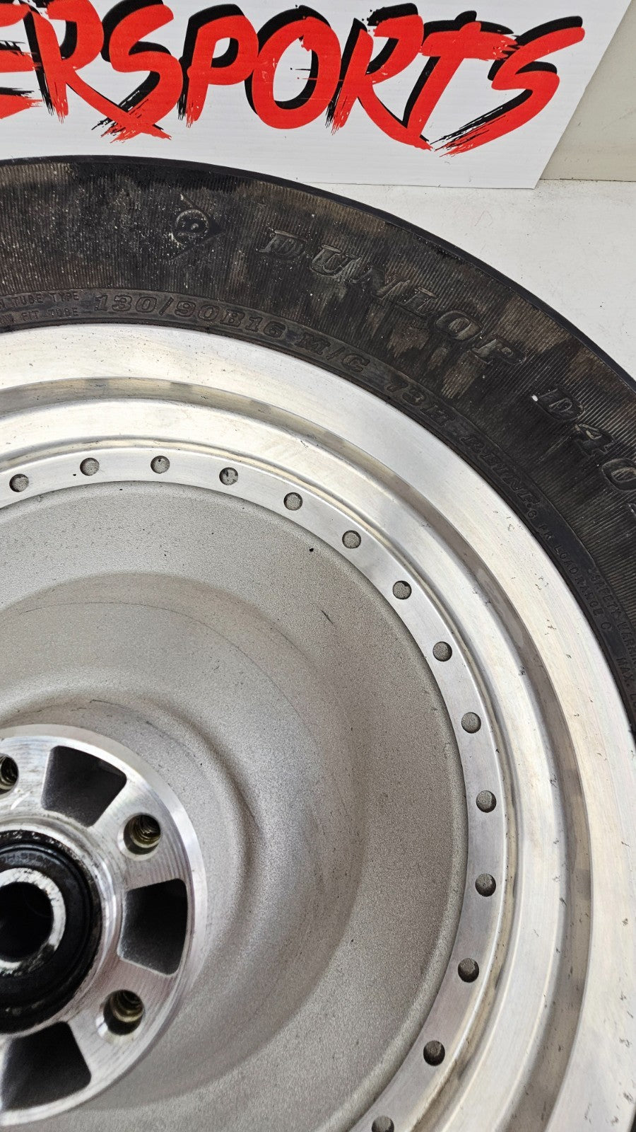 2001 Harley Davidson Sportster Solid Rear Wheel Rim 3/4 Axle 16x3