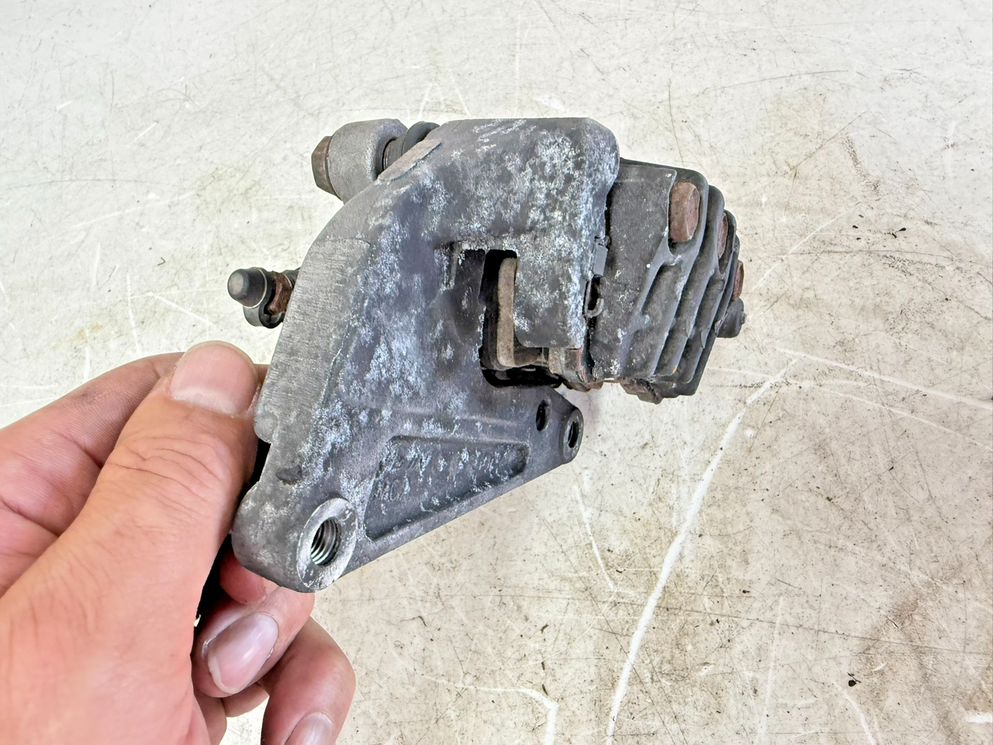 2002 Honda Goldwing GL1800 OEM Rear Brake Caliper + Mount Bracket