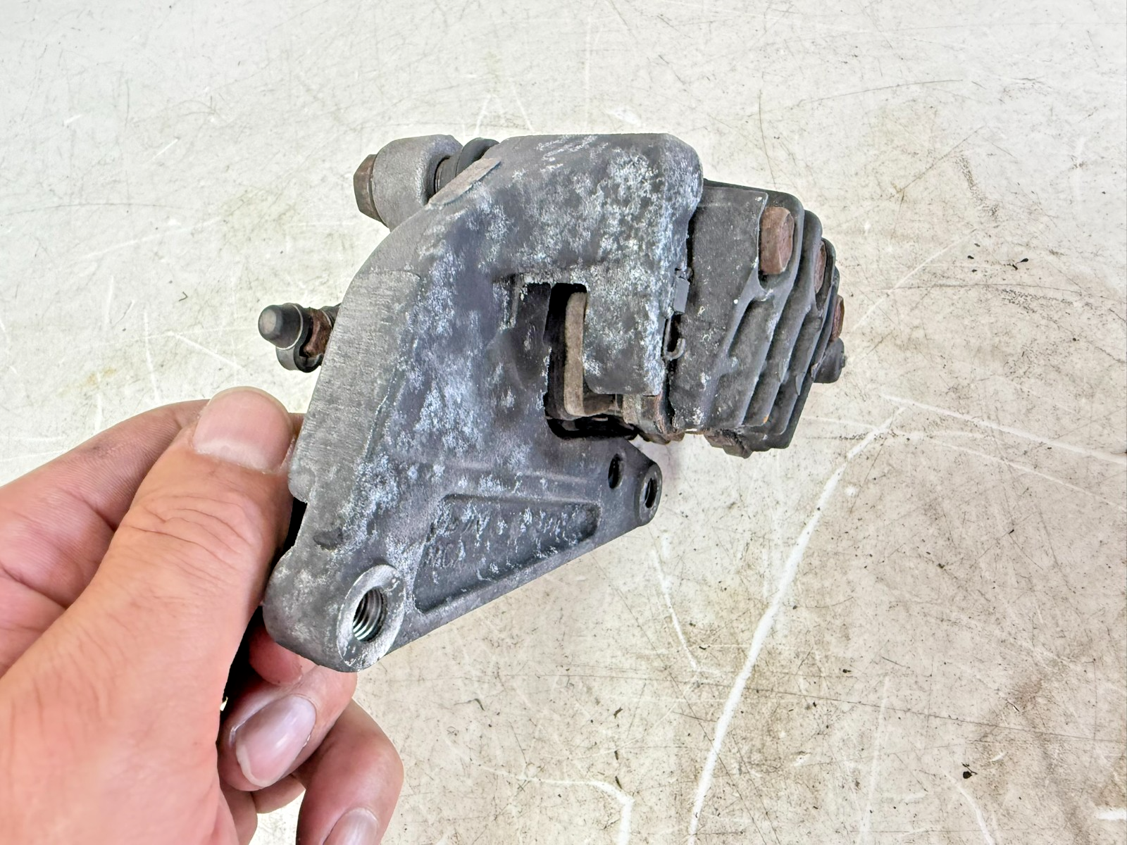 2002 Honda Goldwing GL1800 OEM Rear Brake Caliper + Mount Bracket