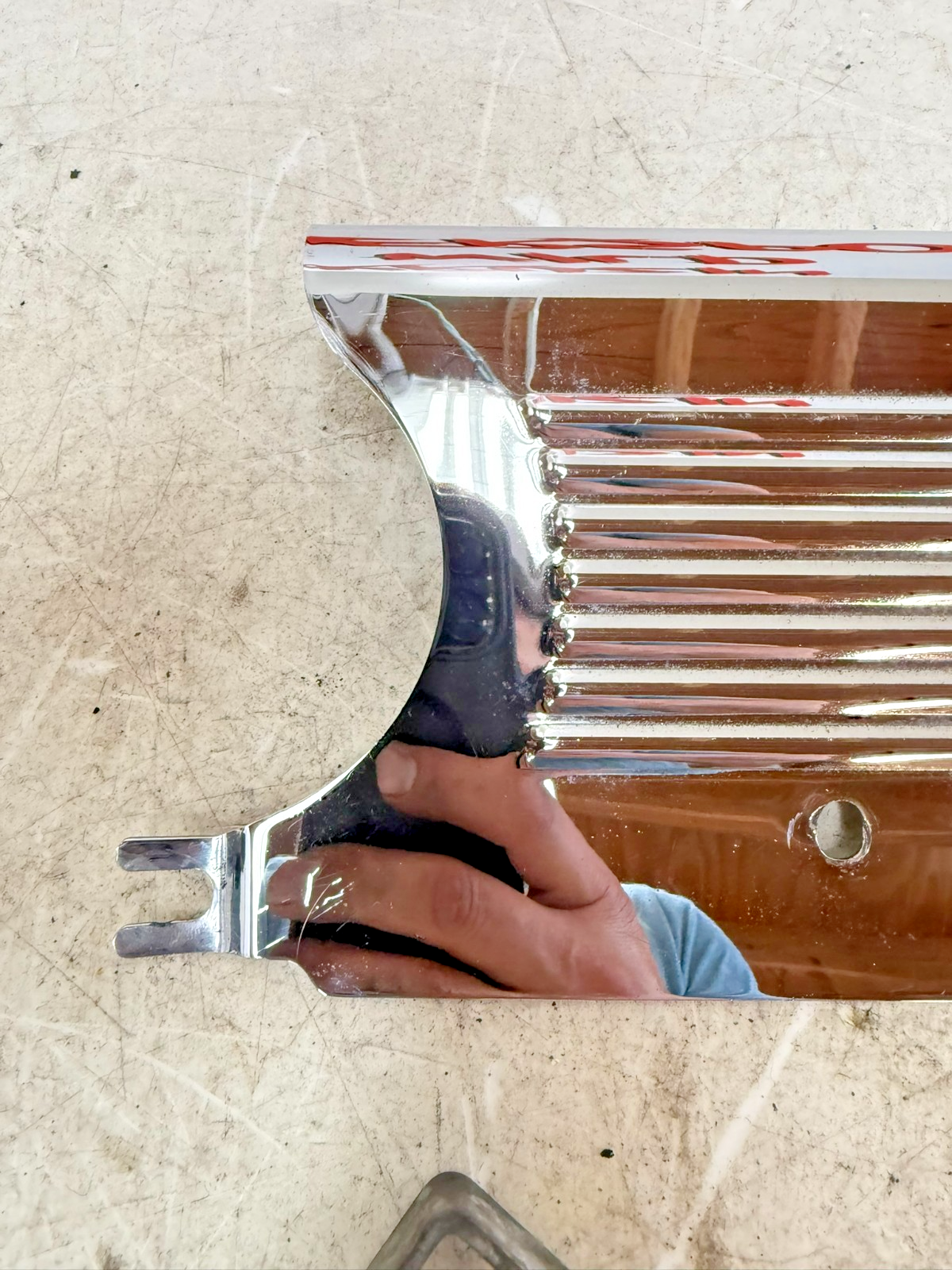 1997 HARLEY DAVIDSON SOFTAIL Chrome Transmission Oil Pump Cover