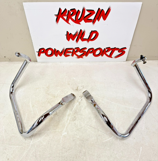 1997 HARLEY DAVIDSON SOFTAIL Saddlebag Guard Mount Support Bracket Crash Bar