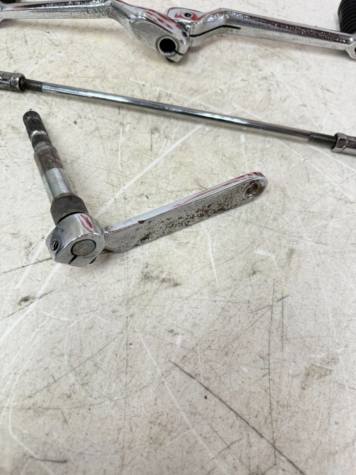 1995 HARLEY FLH ELECTRA GLIDE Heal Toe Gear Shifter Shift Lever & Rod Linkage