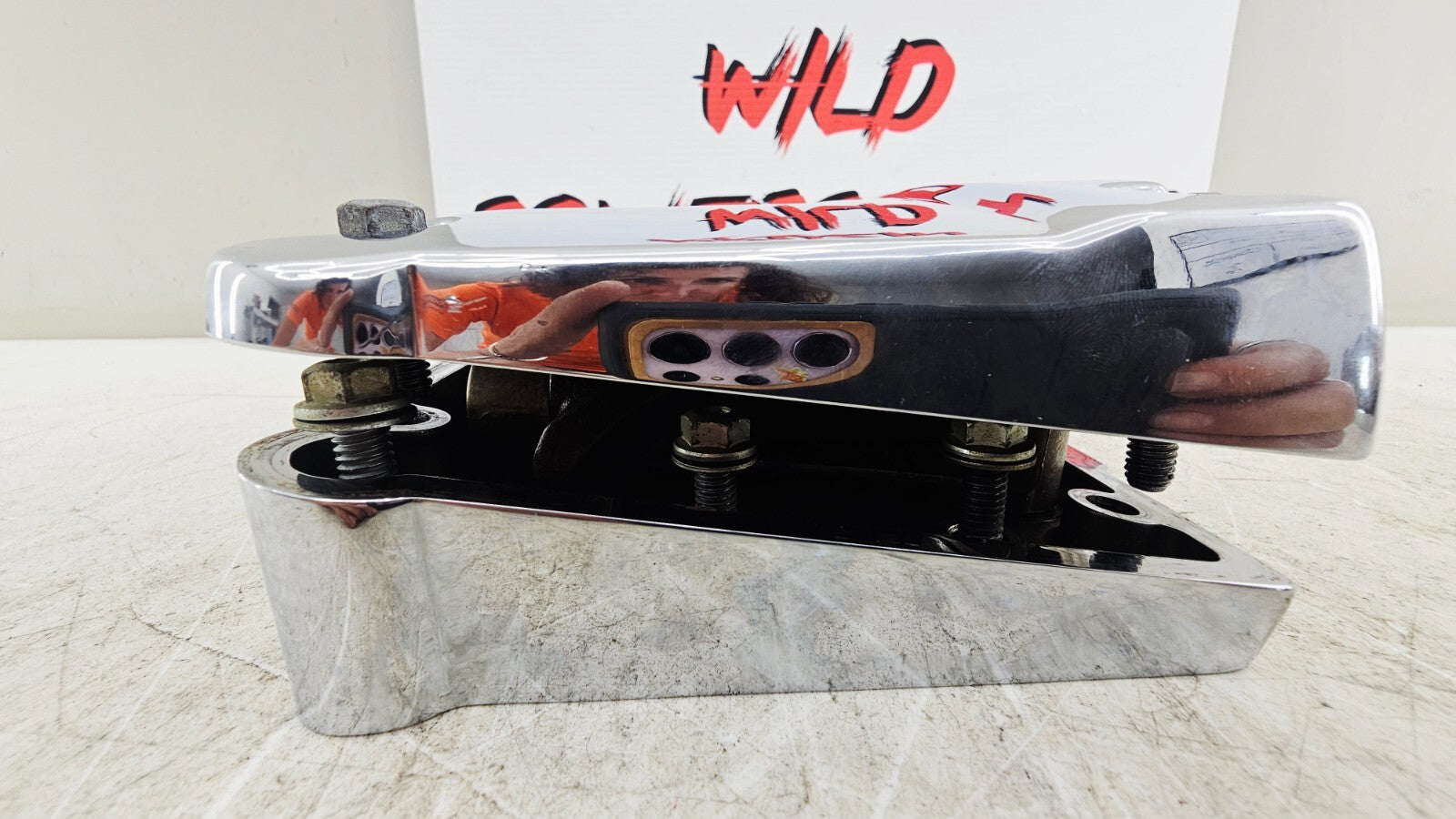 2000 HARLEY FLH ROADKING Chrome Cylinder Head Rocker Boxes 17593-99