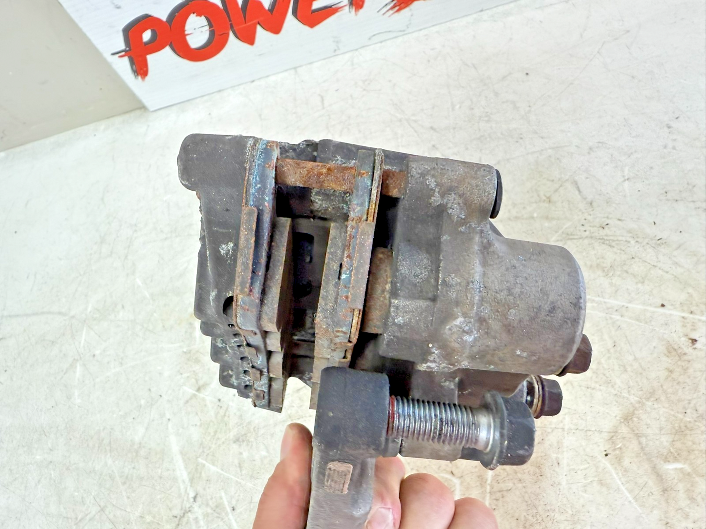 2002 Honda Goldwing GL1800 OEM Rear Brake Caliper + Mount Bracket