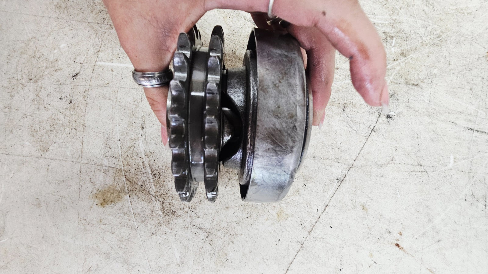 1996 HARLEY FLH ELECTRA GLIDE Primary Clutch Chain Compensator Jackshaft Gear