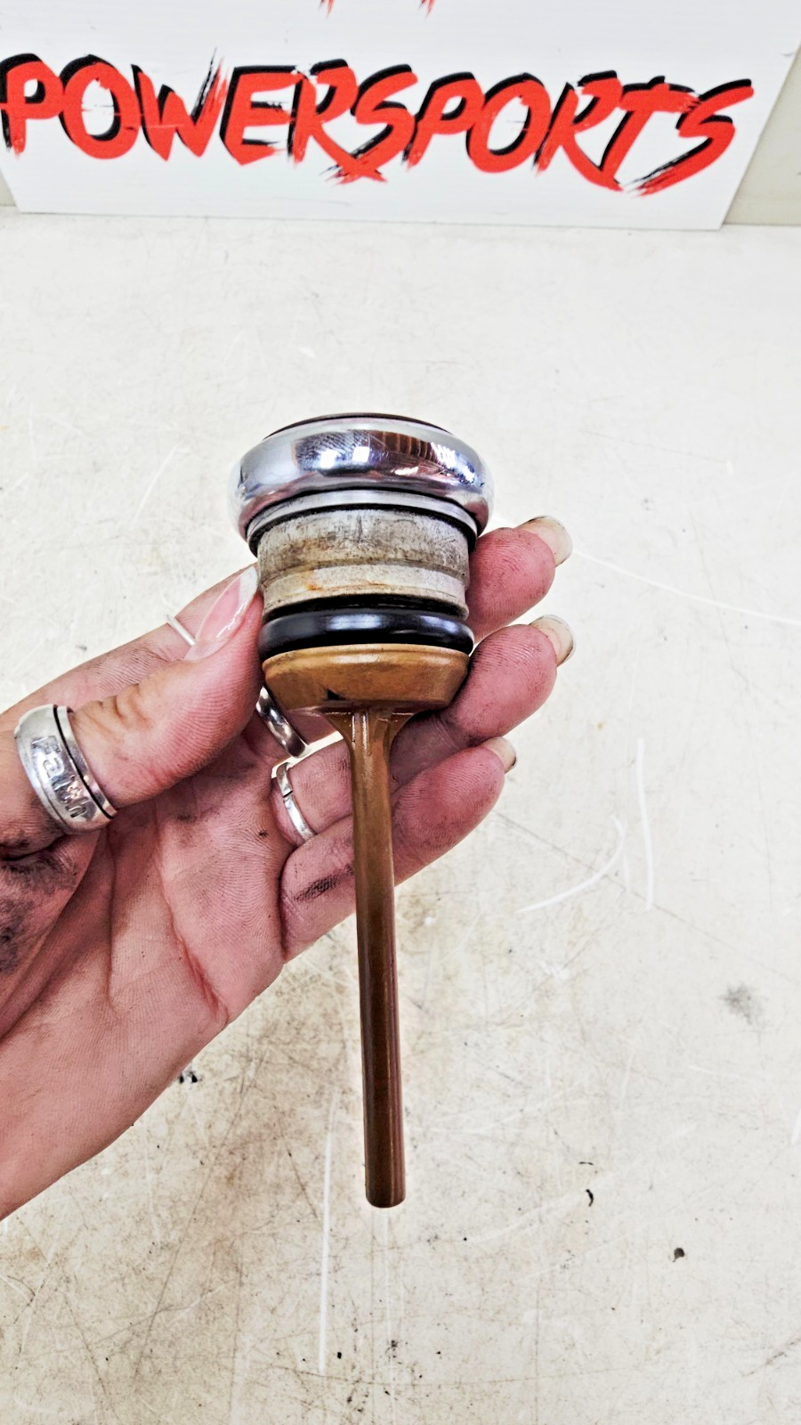 2002 HARLEY SOFTAIL Oil Reservoir Tank Cap Dipstick