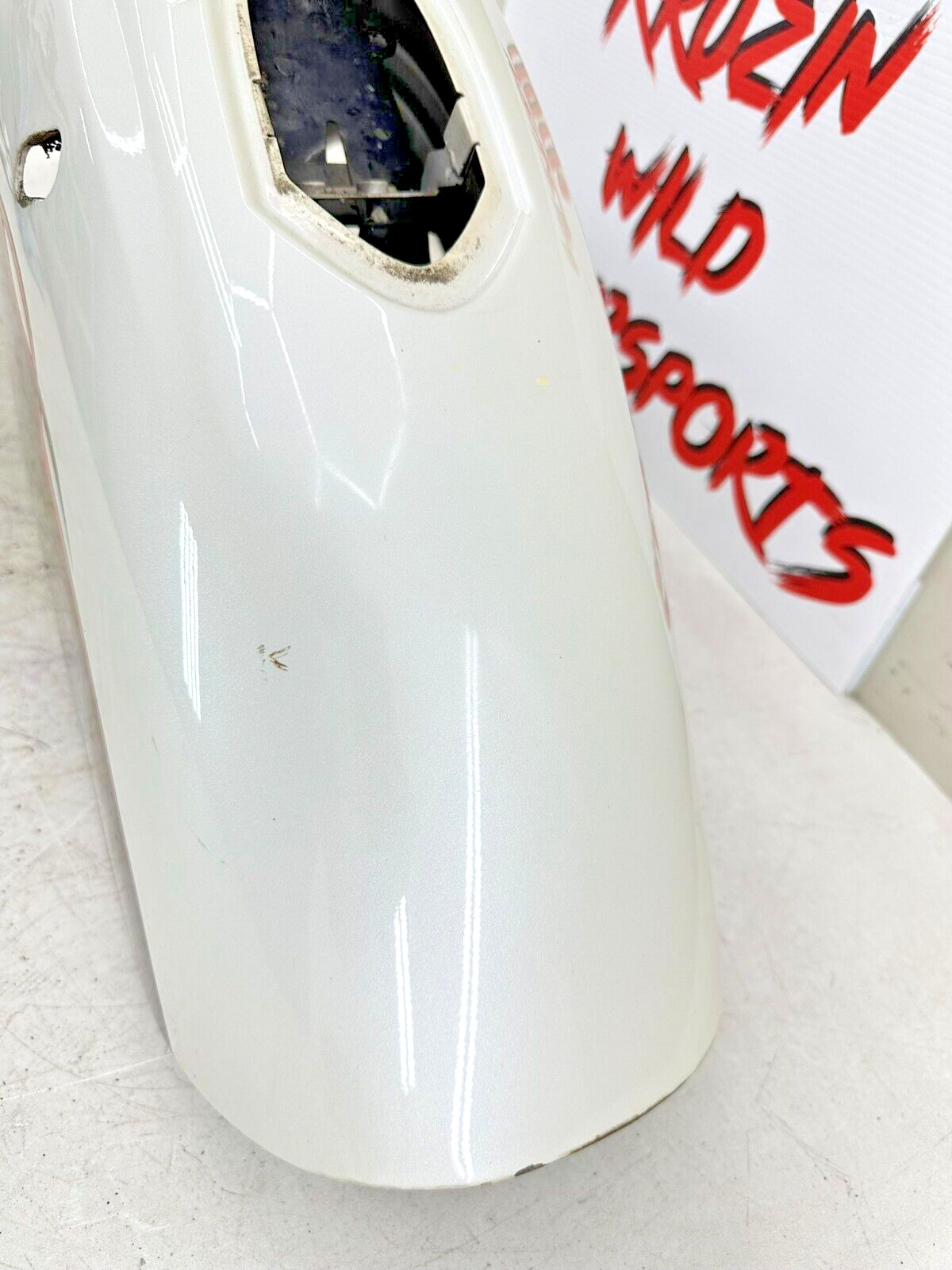 2006 Victory Kingpin Rear Fender OEM Arlen Ness Flame