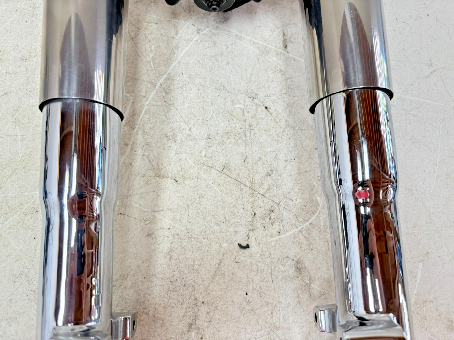 1997 HARLEY DAVIDSON SOFTAIL Chrome Front End Forks Triple Tree Lowers 41mm 