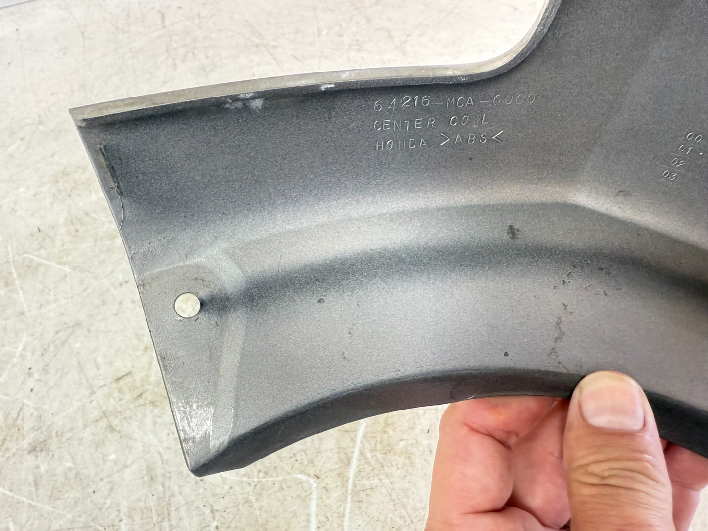 2002 Honda Goldwing GL1800 Center Cowl Fairing Trim Cover Panel