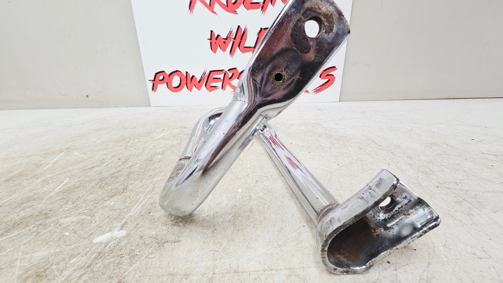 1995 HONDA GOLDWING GL1500 Saddlebag Guard Guide Mounting Bracket Chrome