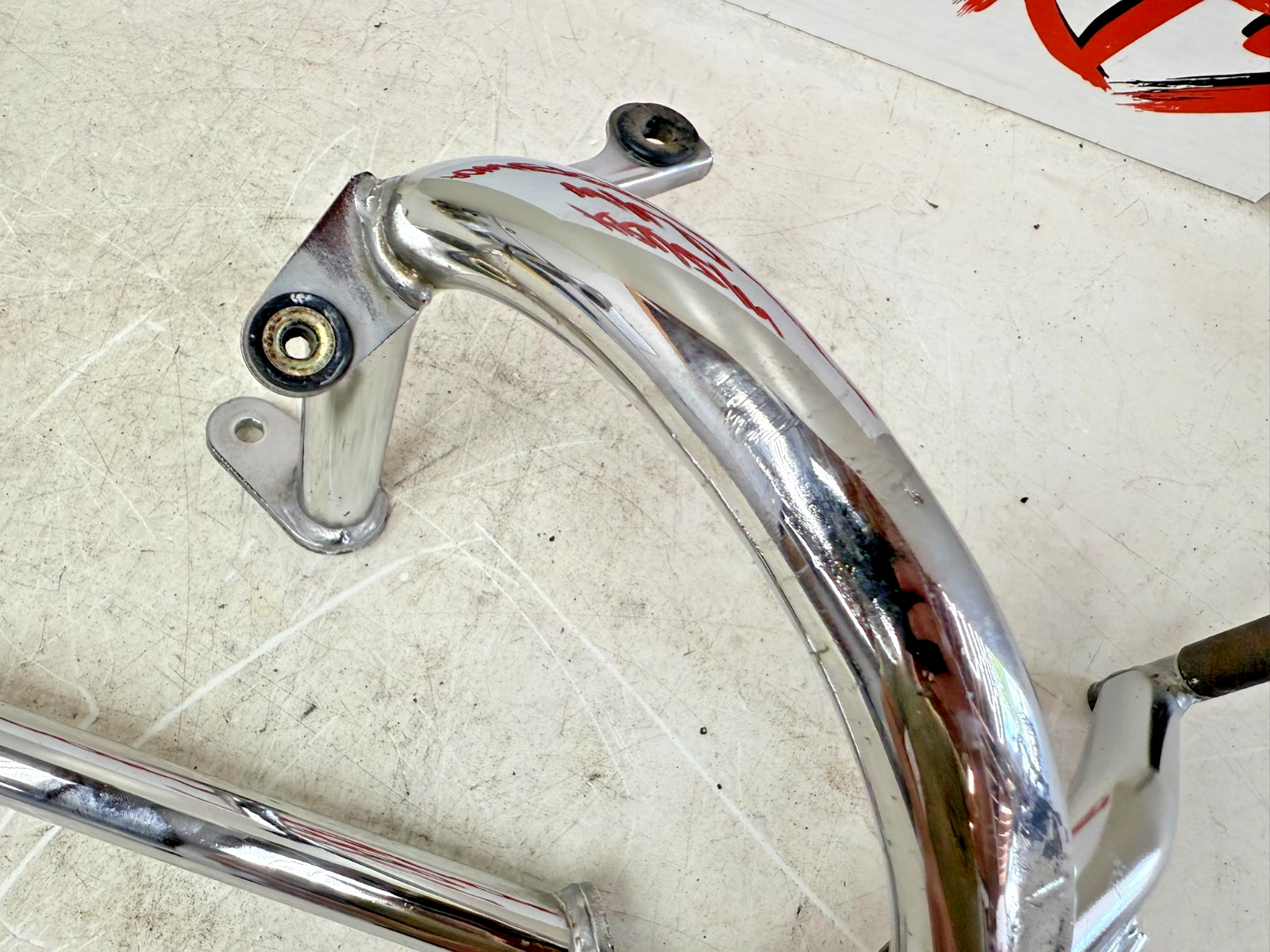 2001 HONDA VALKYRIE INTERSTATE Engine Motor Guard Crash Bars Pod Mount Chrome