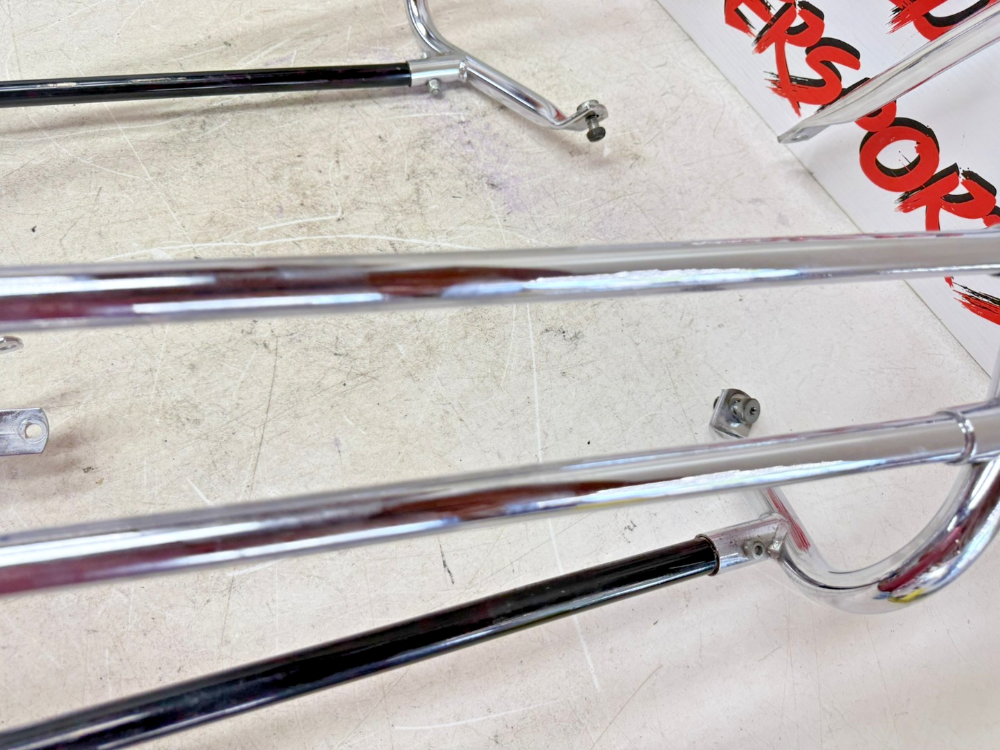 2003 HARLEY ELECTRA GLIDE Chrome Left Right Saddlebag Surround Bumper