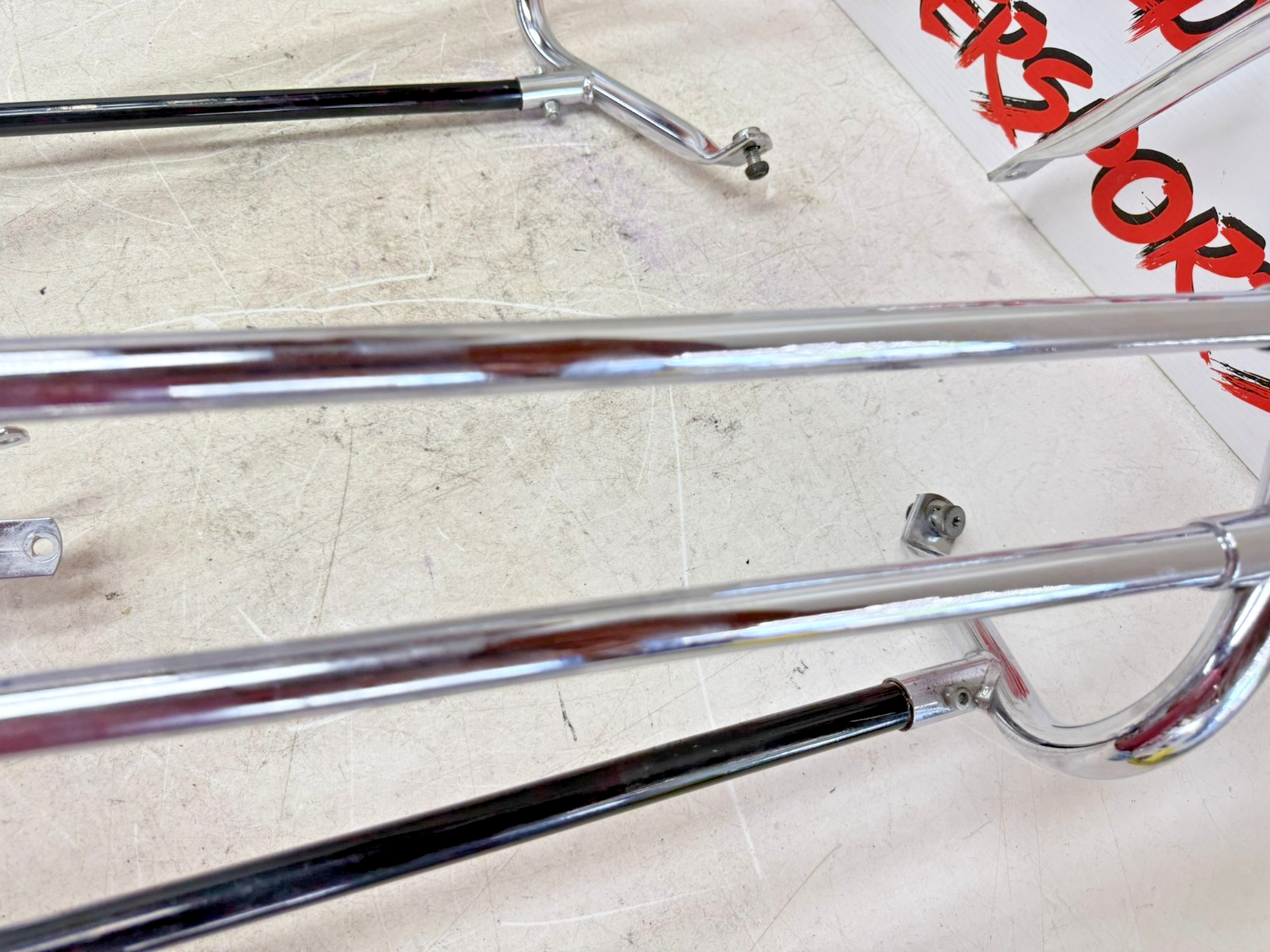 2003 HARLEY ELECTRA GLIDE Chrome Left Right Saddlebag Surround Bumper