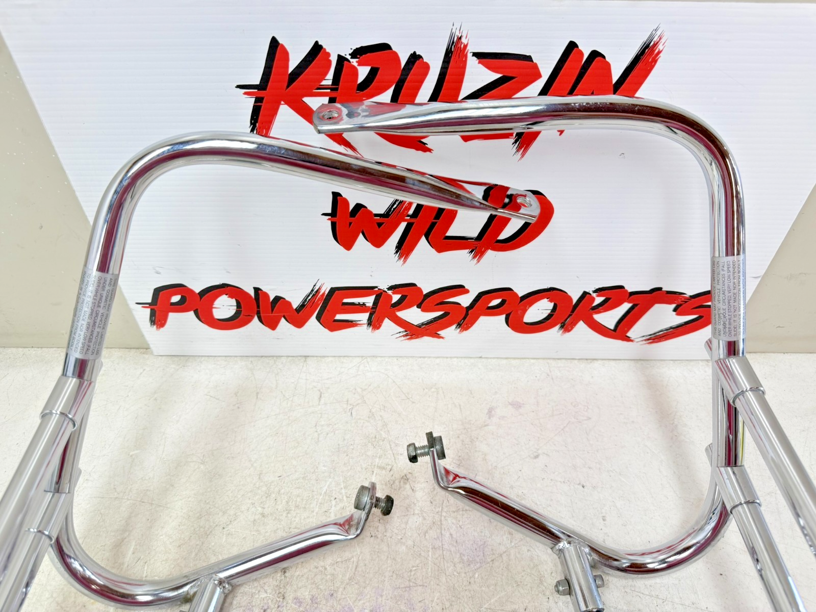 2003 HARLEY ELECTRA GLIDE Chrome Left Right Saddlebag Surround Bumper