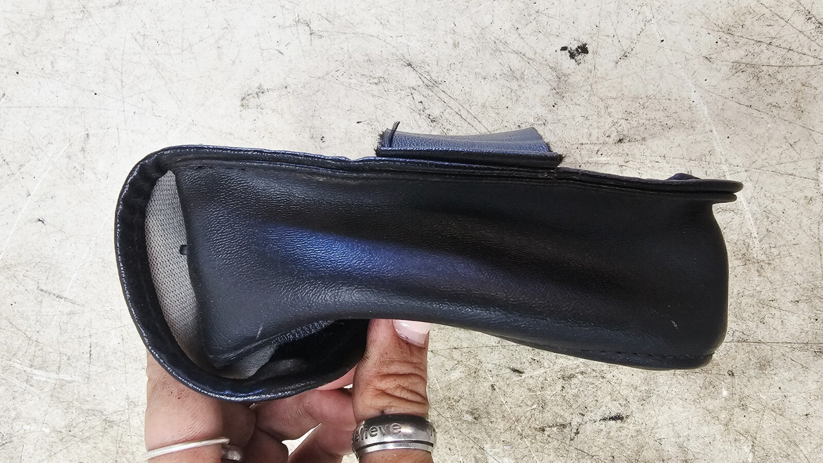 1995 HONDA GOLDWING GL1500 Gas Cap Lid Storage Bag Pouch Black
