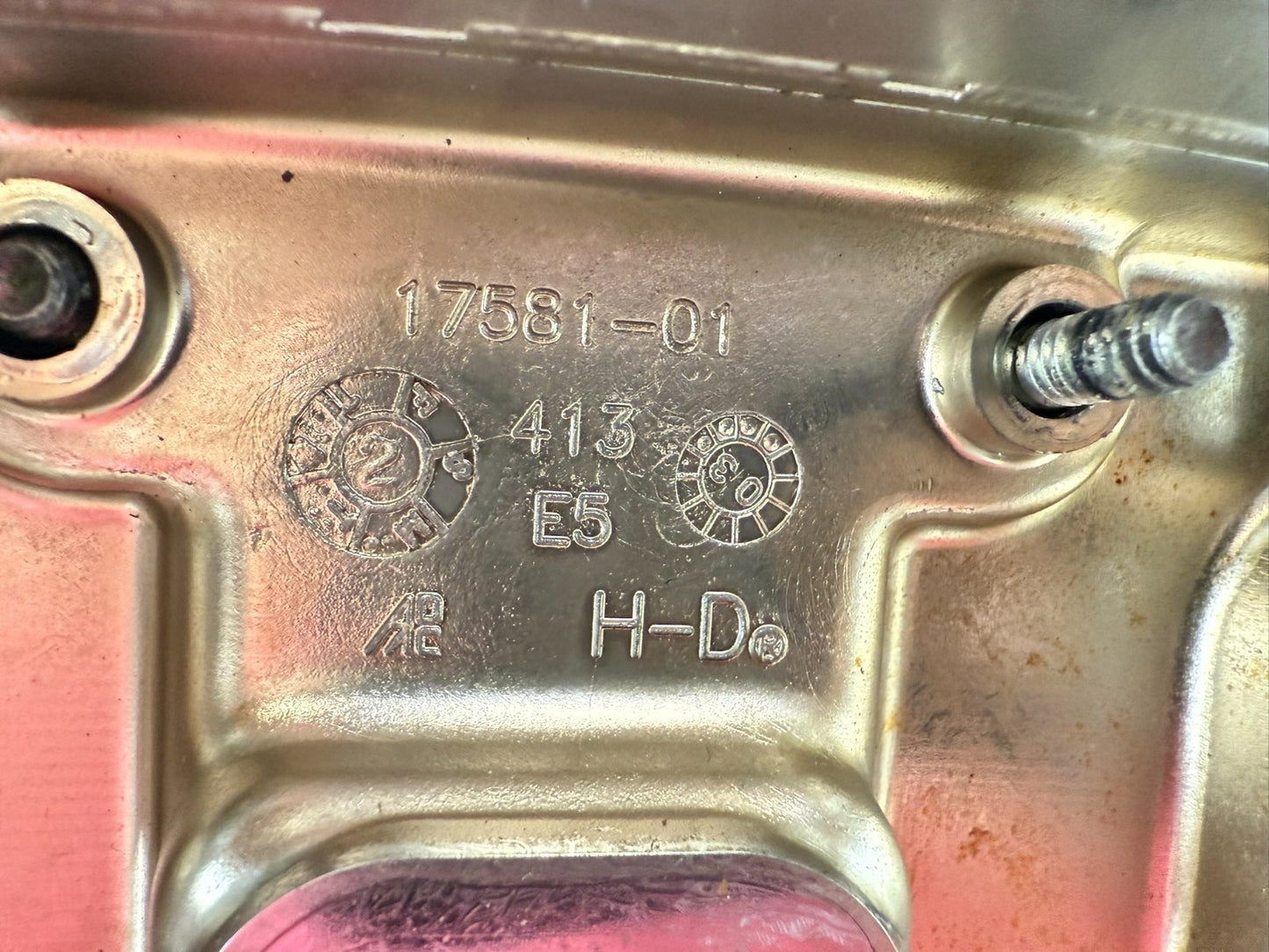 2003 Harley Davidson Sportster Rocker Box Valve Chrome Cover