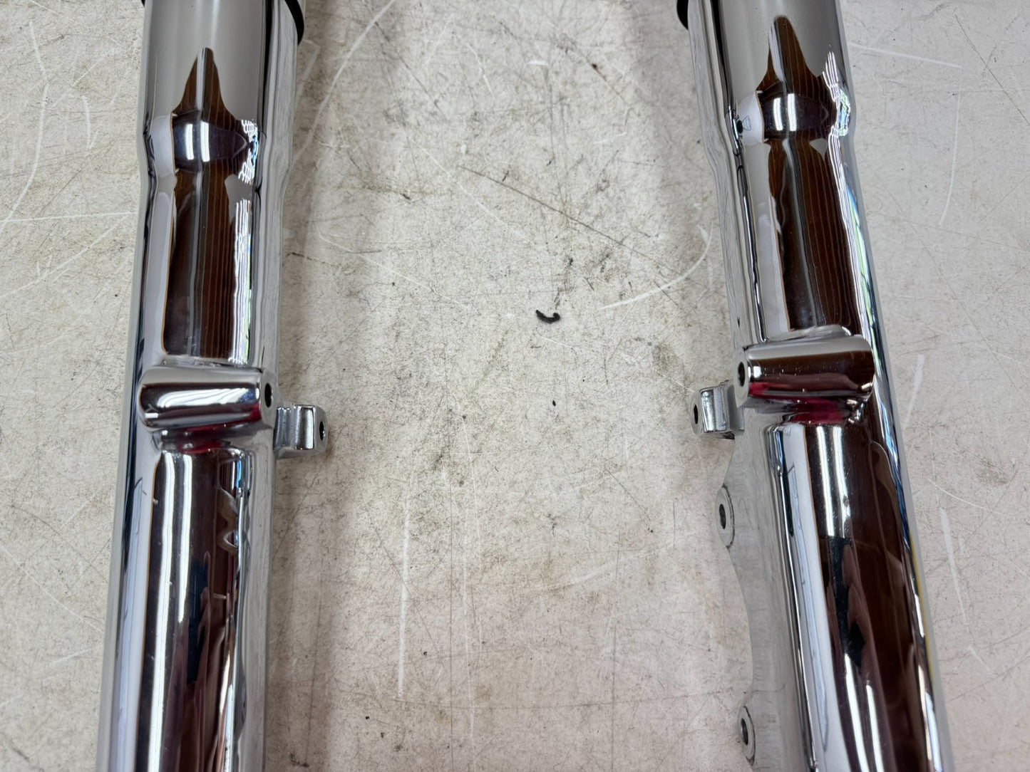 1997 HARLEY DAVIDSON SOFTAIL Chrome Front End Forks Triple Tree Lowers 41mm 