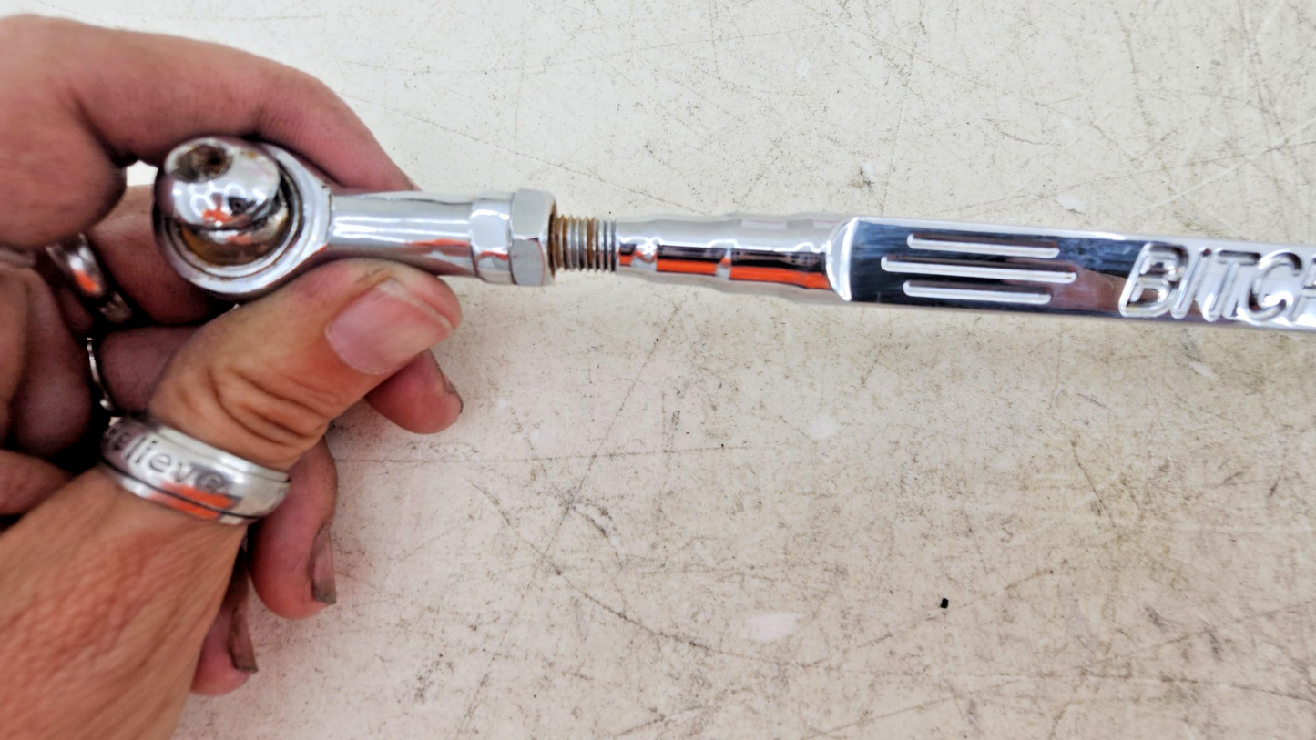 2000 HARLEY FLH ROADKING Chrome Heal Toe Shifter Shift Lever Linkage