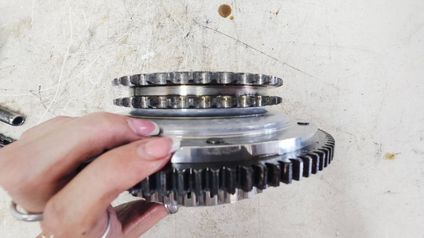 1996 HARLEY FLH ELECTRA GLIDE Primary Clutch Chain Compensator Jackshaft Gear