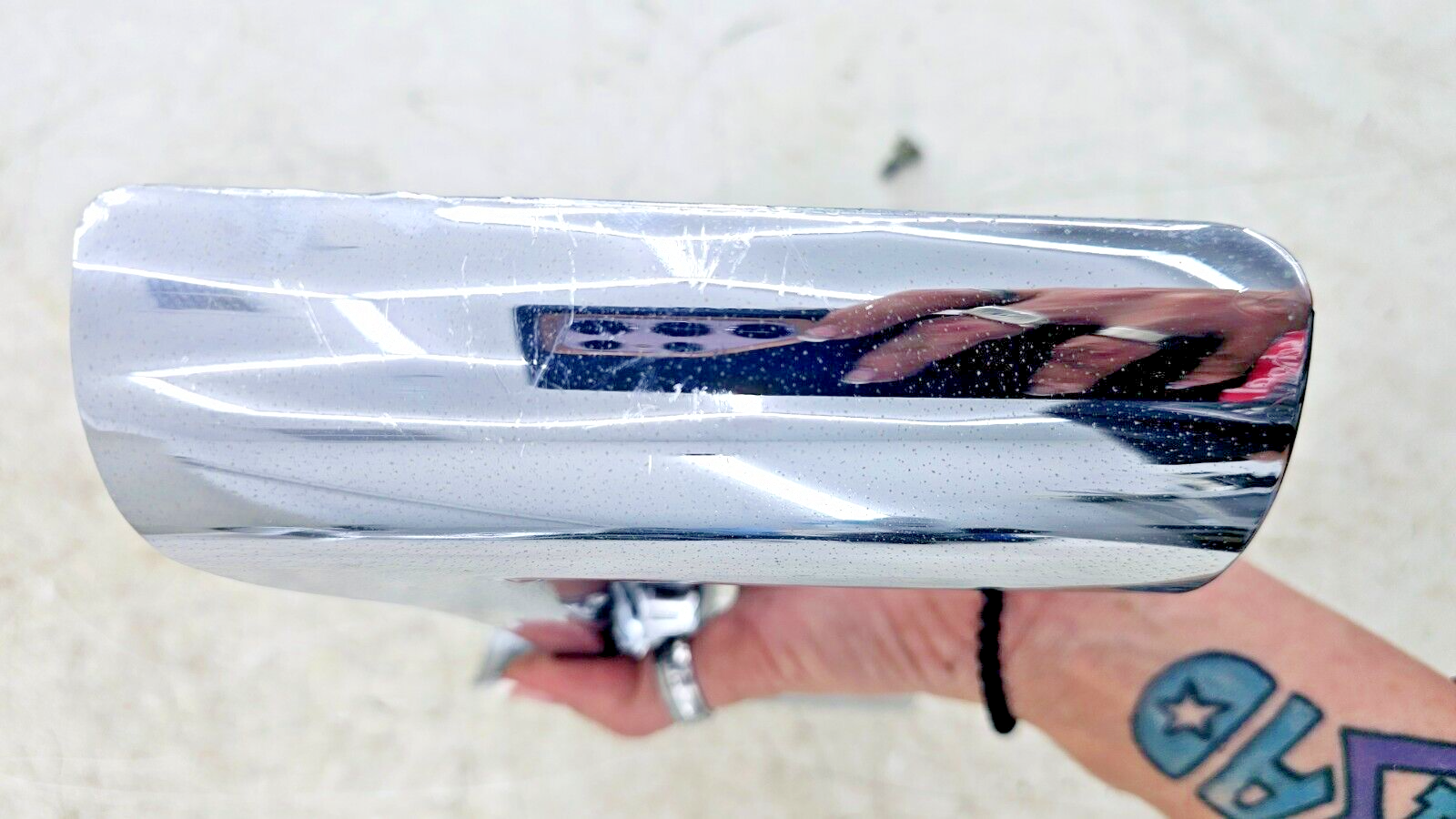 1993 HONDA GOLDWING GL1500 Chrome Front Fork Cover Guard 61050-MN5A-0000