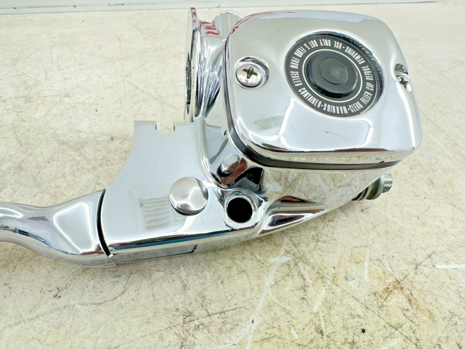 2003 Harley Davidson V Rod VRSCA Chrome Hydraulic Front Brake Master Cylinder