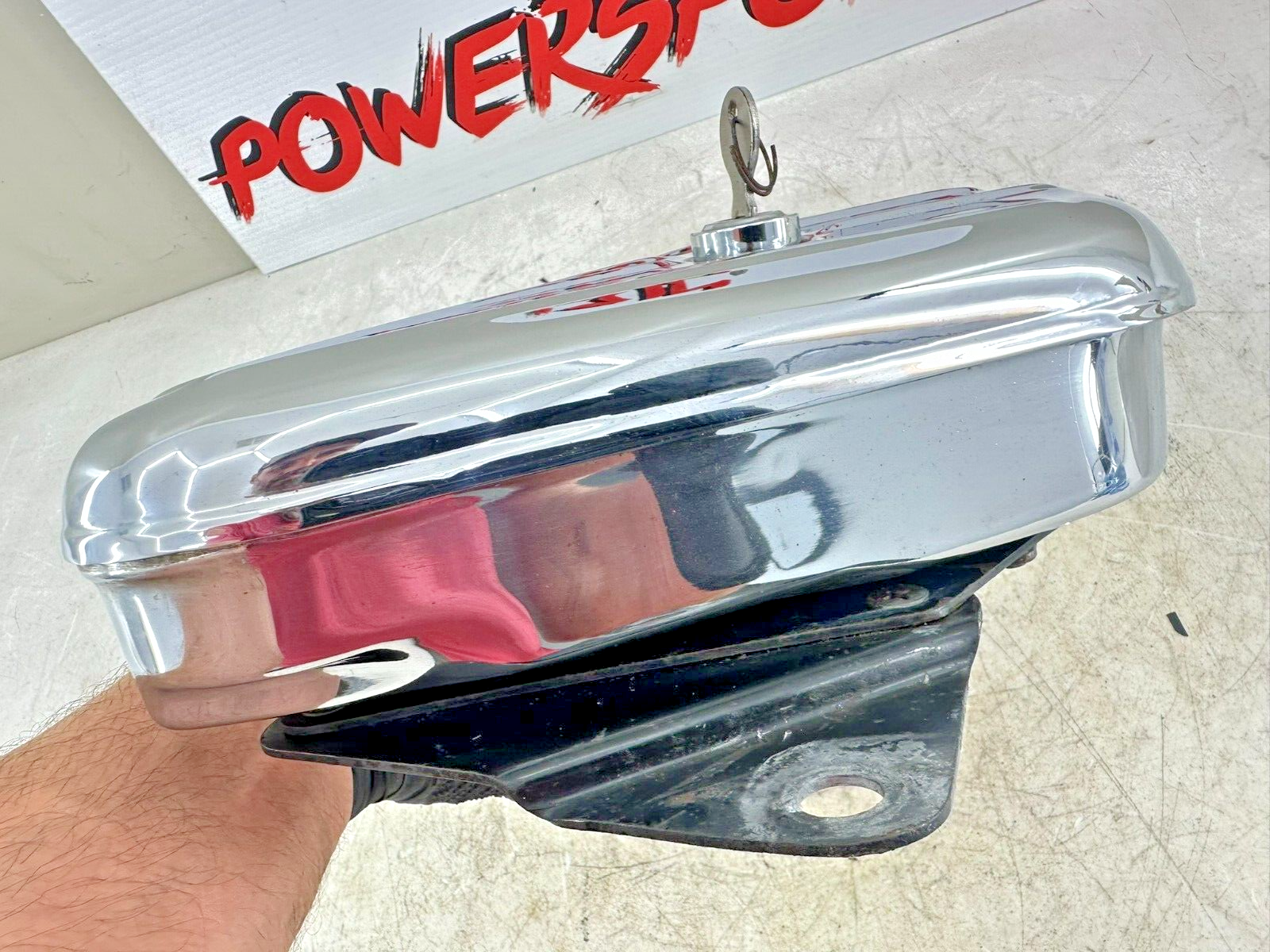 1995 HARLEY SOFTAIL Chrome OEM HD Toolbox Saddlebag Right Side