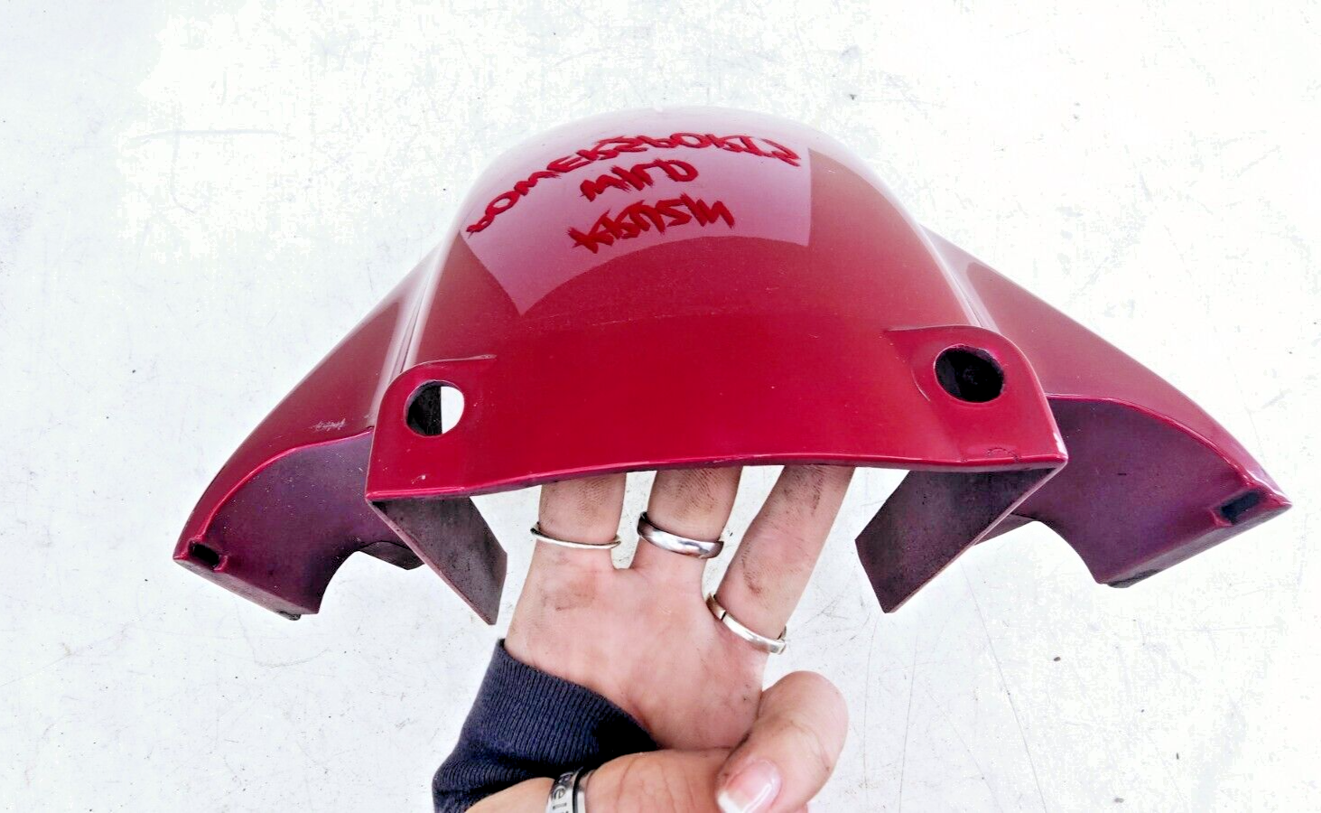 1993 HONDA GOLDWING GL1500 Front Fender Red