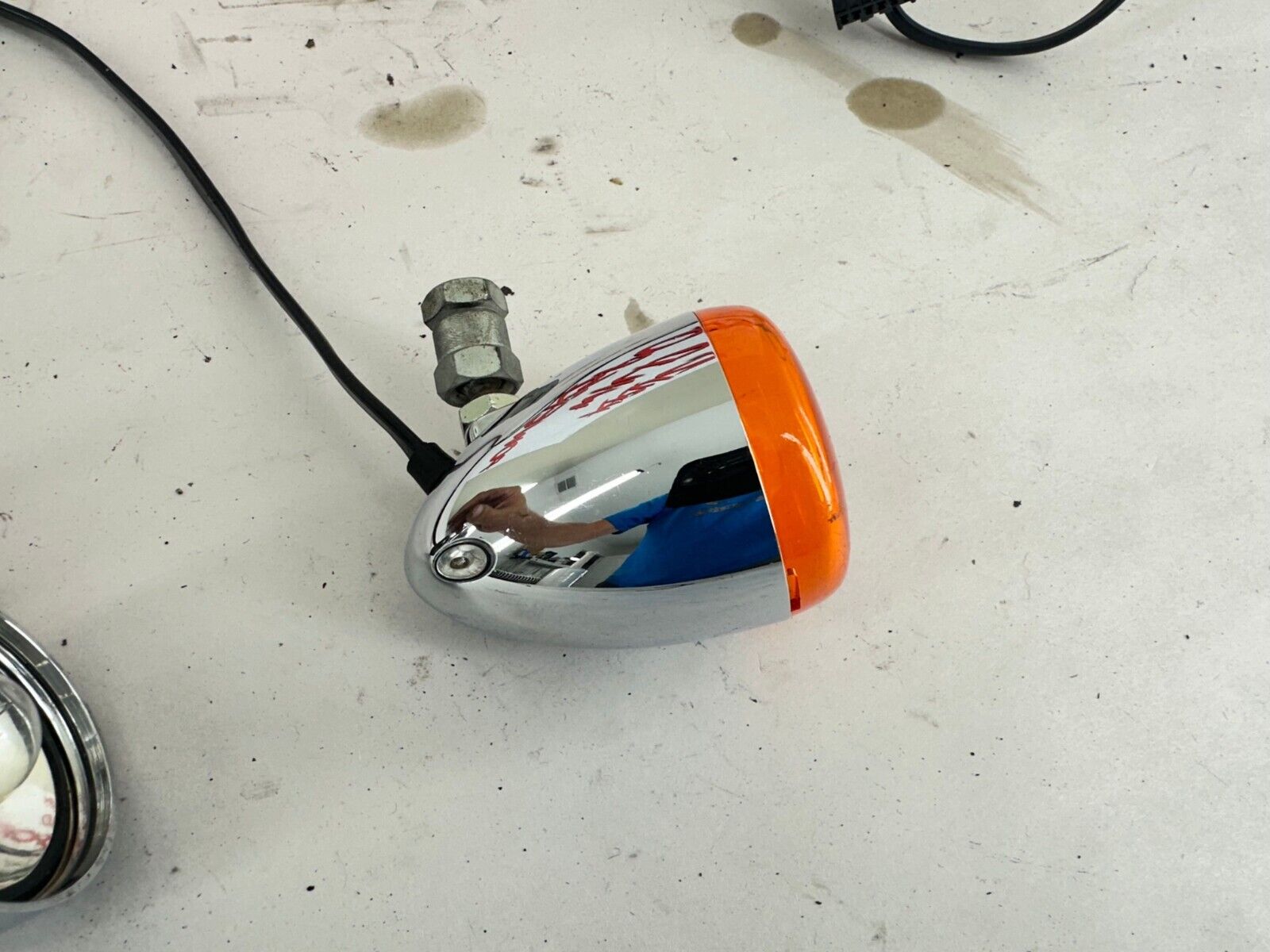 2003 Harley Davidson Sportster HandleBar Mounted Front Turn Signals