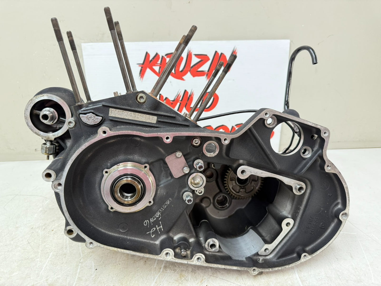 2003 Harley Davidson Sportster Engine Crankcase Crank Cases 24558-06