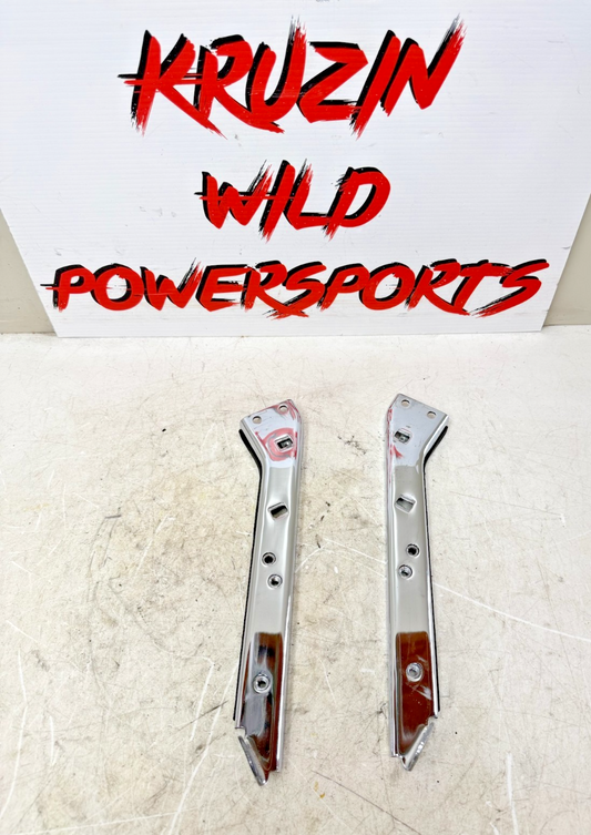 1995 HARLEY FLH ELECTRA GLIDE Rear Fender Frame Strut Arm Bars Chrome